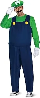 Disguise mens Luigi Deluxe Adult Costume Adult Sized Costumes (pack of 1)