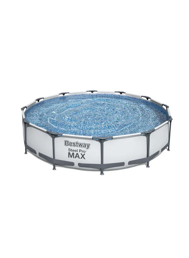 Bestway Steel Pro Max Round Tubular Swimming Pool Set 6.473 Liter Blue 366x76cm