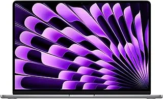 Apple 2023 MacBook Air laptop with M2 chip: 15.3-inch Liquid Retina display, 8GB GB RAM, 512GB;GB SSD storage, Touch ID. Works with iPhone/iPad; Space Grey; English
