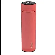 Porodo Smart Water Bottle with Temperature Indicator 500ml - Red