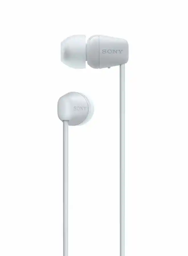 Sony In Ear Wireless Bluetooth Headphones White