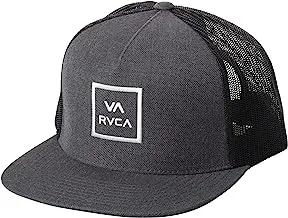 RVCA mens Adjustable Snapback Trucker Hat Hat (pack of 1)