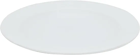 Lexuse Deep Plate, 12 Pieces, 25 cm, White