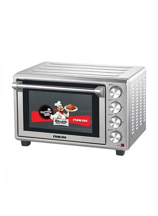 NIKAI Electric Oven With Rotisserie And Convection 50 L 1800 W NT5201RCAX1 Silver