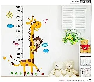 نشر ارتفاع غرفة الأطفال ملصقات جدارية لغرفة نوم الأطفال من الجيل الثالث