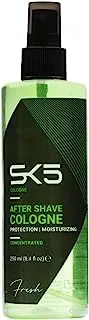 SK5 Aftershave Cologne 250 ml, Green