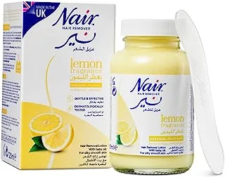لوشن ناير لازالة الشعر بزيت الاطفال - برائحة الليمون ، 120 مل
