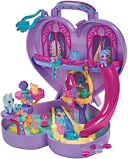 My Little Pony Mini World Magic Compact Creation Bridlewood Forest Toy, Buildable Playset with Izzy Moonbow for Kids Ages 5 and Up