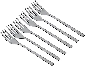 Al Saif Montana Design Stainless Steel Cake Fork Set 6-Pieces