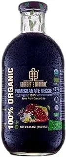 عصير جورجيا الطبيعي العضوي بخلاصة الرمان ، 750 مل