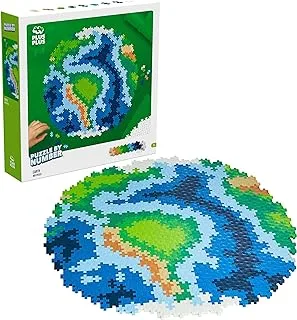 Plus-Plus Puzzle by Number Earth Build Toy 800 Pieces