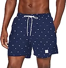 Urban Classics Men's Pattern swim Shorts Shorts (pack of 1)
