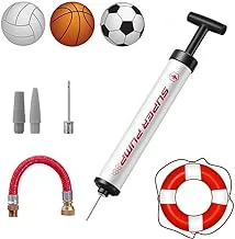 Portable Hand Pump Inflator, Ball Pump for Basketball Football Soccer Volleyball Rugby Water Polo Ball Swim Ring, Balloon, For Cycling For Yoga Balls, Air Pump For All Kind Of Sports Ball