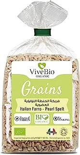 Vive Bio Organic Italian Farro Pearl Spelt, 500 gm