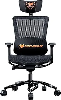 COUGAR Argo The Combination of Gaming and Ergonomics with a Premium Aluminum Frame and Highly Breathable Mesh Cushion (Black)