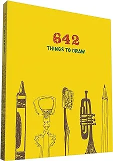 642 شيئًا للرسم: كراسة رسم ملهمة للترفيه وإثارة الخيال (كتب الرسم ، المجلات الفنية ، كتب رسومات الشعار المبتكرة ، هدايا للفنانين)