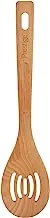 Prestige Wooden Slotted Spoon, Brown [PR51173]