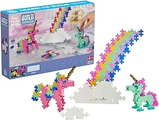 Plus-Plus Learn to Build Unicorns Toy 275 Pieces