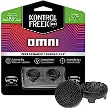 KontrolFreek Omni Black XBX/XB1: Advanced Performance Grips for Better Grip, Support & Comfort, Dynamic design for exceptional grip, Low-rise Profile, Wicks away moisture to reduce slip