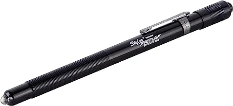 Streamlight 65018 Stylus 3-AAAA LED Pen Light, Black with White Light 6-1/4-Inch - 11 Lumens