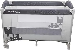BABY PLUS BP8057 Portable Bed and Playard, Black - Pack of 1, BP8057-BLK