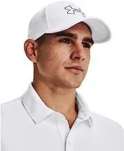 Under Armour mens Storm Driver Cap, (101) White / Midnight Navy, X-Large-XX-Large