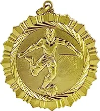 Leader Sport M11562 Shiny Gold Medal