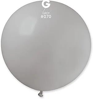 Gemar G30 Latex Balloon Without Helium, 31-Inch Size, 070 Grey