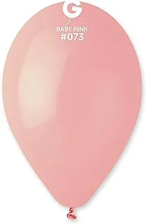 Gemar G110 Latex Balloon without Helium, 11-Inch Size, 073 Baby Pink