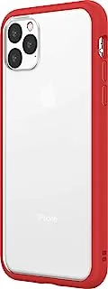 RhinoShield Mod NX Bumper Case for iPhone 11 Pro Max ، أحمر