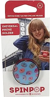 SpinPop Donuts Design Universal Phone Holder, Blue