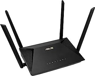ASUS RT-AX53U (AX1800) Dual Band WiFi 6 Extendable Router, 4G 5G Router Replacement, Subscription-free Network Security, Instant Guard, Parental Control, Built-in VPN, Gaming & Streaming, USB