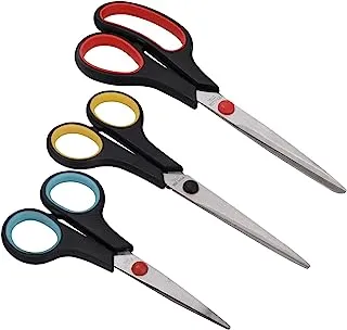 Lawazim Scissors Set 3 Piece Black | Hand Tools | Parts and Accessories | Knives | Utility Knives