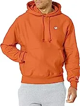 Champion mens Hoodie, Reverse Weave Fleece Comfortable Pullover Sweatshirt for Men, Graphic Hooded Sweatshirt
