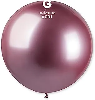 Gemar GB30 Latex Balloon Without Helium, 30-Inch Size, 091 Shiny Pink