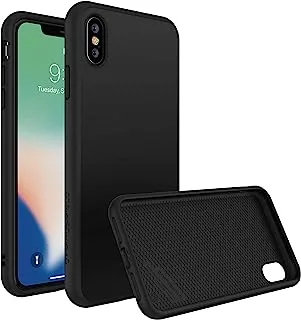 RhinoShield SolidSuit Protective Phone Case for iPhone XS Max, Classic Black
