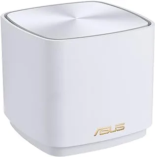 ASUS ZenWiFi XD4 Plus AX1800 WiFi 6 Mesh Router (White 1 Pack), Coverage up to 5900 sq ft, Subscription-free Network Security, Built-in Parental Control, Instant Guard, VPN