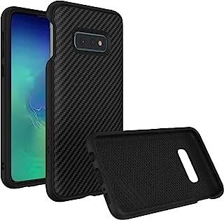 RhinoShield SolidSuit Phone Case for Samsung Galaxy S10e, Carbon Fiber Black