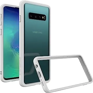 RhinoShield CrashGuard Bumper Case for Samsung Galaxy S10, White