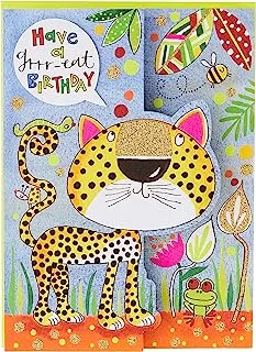 Rachel Ellen Wild Things Grrreat Birthday Leopard Card