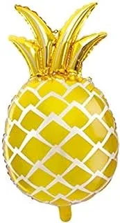 Party Deco Pineapple Foil Balloon, Gold