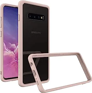 RhinoShield CrashGuard Bumper Case for Samsung Galaxy S10 Plus, Blush Pink