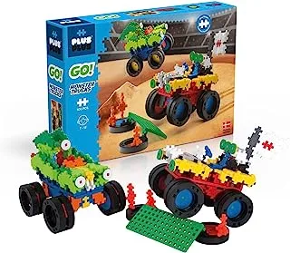 Plus-Plus Go Monster Trucks Build Toy 600 Pieces