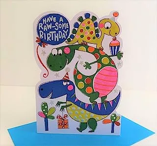 Rachel Ellen Raw-Some Birthday Dinosaurs Card