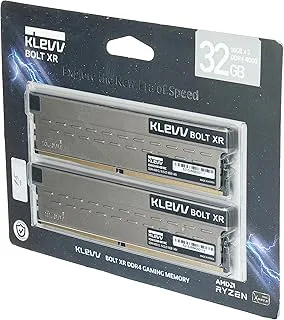 Klevv Bolt XR Series DDR4 4000MHz 16GB Unbuffered DIMM Gaming Memory for Desktop 2-Pieces, Black