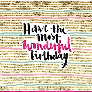 Rachel Ellen Most Wonderful Birthday Card