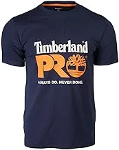 Timberland PRO mens Cotton Core Chest Logo Short Sleeve T-shirt T-Shirt