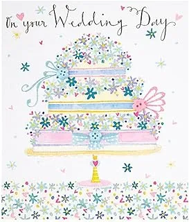 Rachel Ellen Wedding Day Cake Card