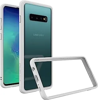 RhinoShield CrashGuard Bumper Case for Samsung Galaxy S10 Plus, White