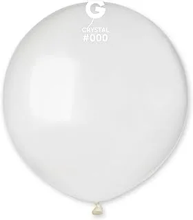 Gemar G150 Latex Balloon, No Helium, 19-Inch Size, 000 Transparent